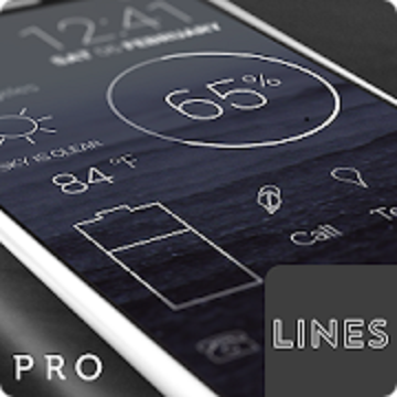 Lines – Icon Pack (Pro Version) v3.4.8 APK [Full/Patched] [Latest]