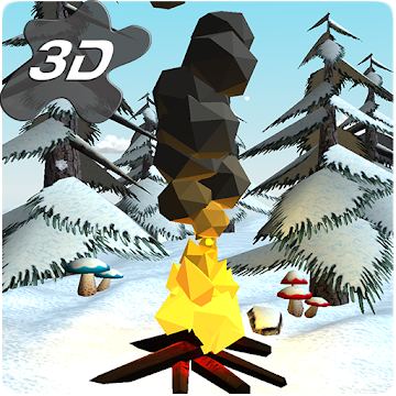 Christmas Winter Forest 3D Live Wallpaper v1.0.3 [Paid] APK [Latest]