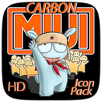 MIUI CARBON ICON PACK HD v11.2 [Patched] APK [Latest]