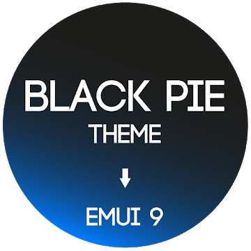Black Pie Theme for EMUI 9 / 9.1 Huawei/Honor v14.0 [Paid] APK [Latest]