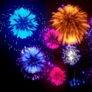 3D Fireworks Live Wallpaper PRO