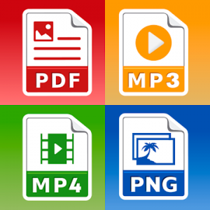 All Files Converter - PDF, DOC, JPG, GIF, MP3, AVI