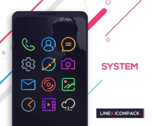 LineX Icon Pack apk
