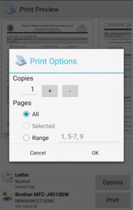 PrinterShare Mobile Print Mod