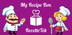 My Recipe Box RecetteTek